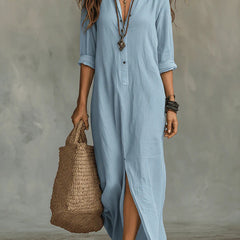 Willow Maxi Dress - Blue