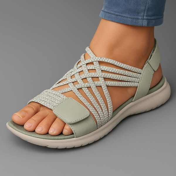 Levila Orthopaedic Sandals - Green