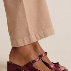 Valentina Riviera Heeled Comfort Sandals - Plum