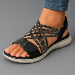 Levila Orthopaedic Sandals - Black