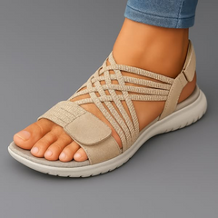 Levila Orthopaedic Sandals - Beige
