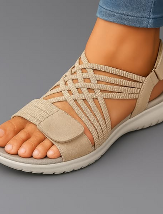 Levila Orthopaedic Sandals - Beige
