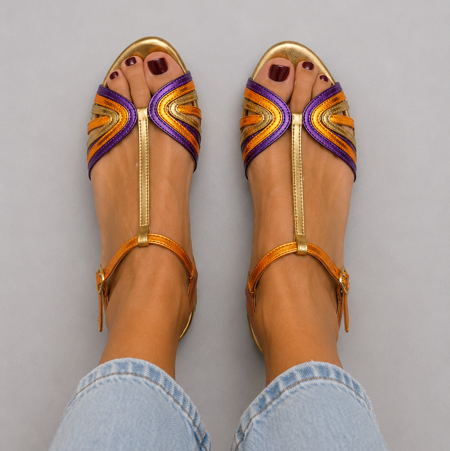 Viviana T-Bar Sandals