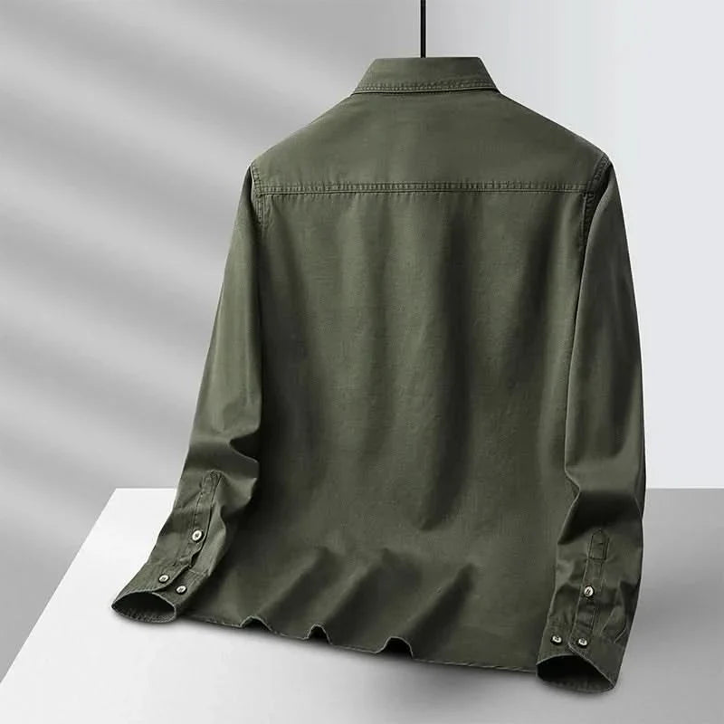 CORBIN CANVAS OVERSHIRT