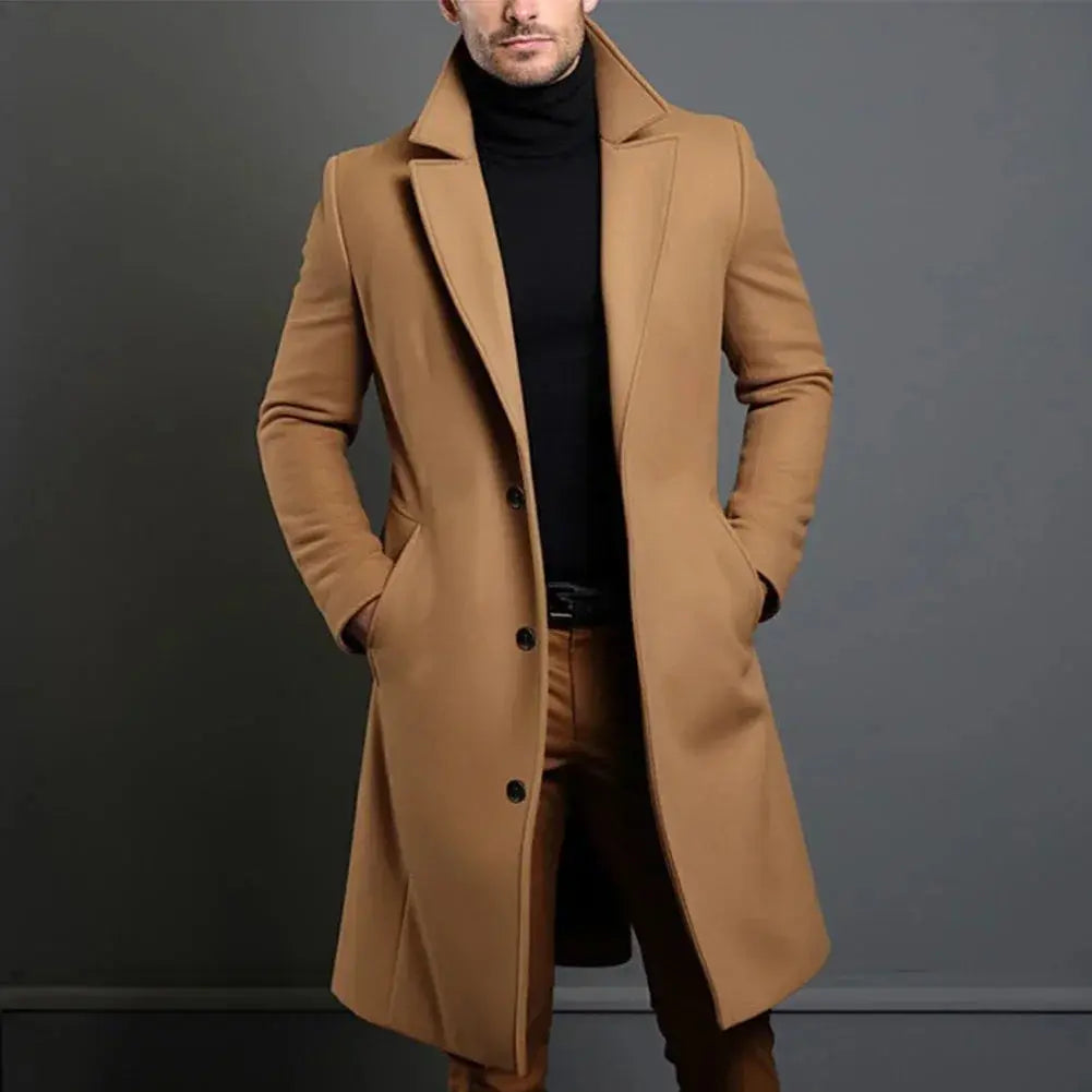 Denholt - Full Length Overcoat For Cold Weather