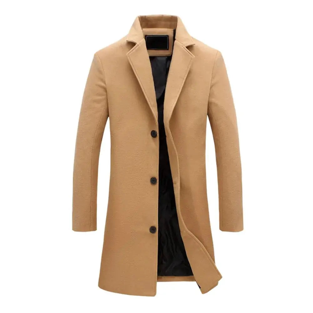 Denholt - Full Length Overcoat For Cold Weather — view 2 of 9