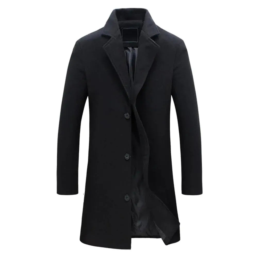 Denholt - Full Length Overcoat For Cold Weather — view 4 of 9