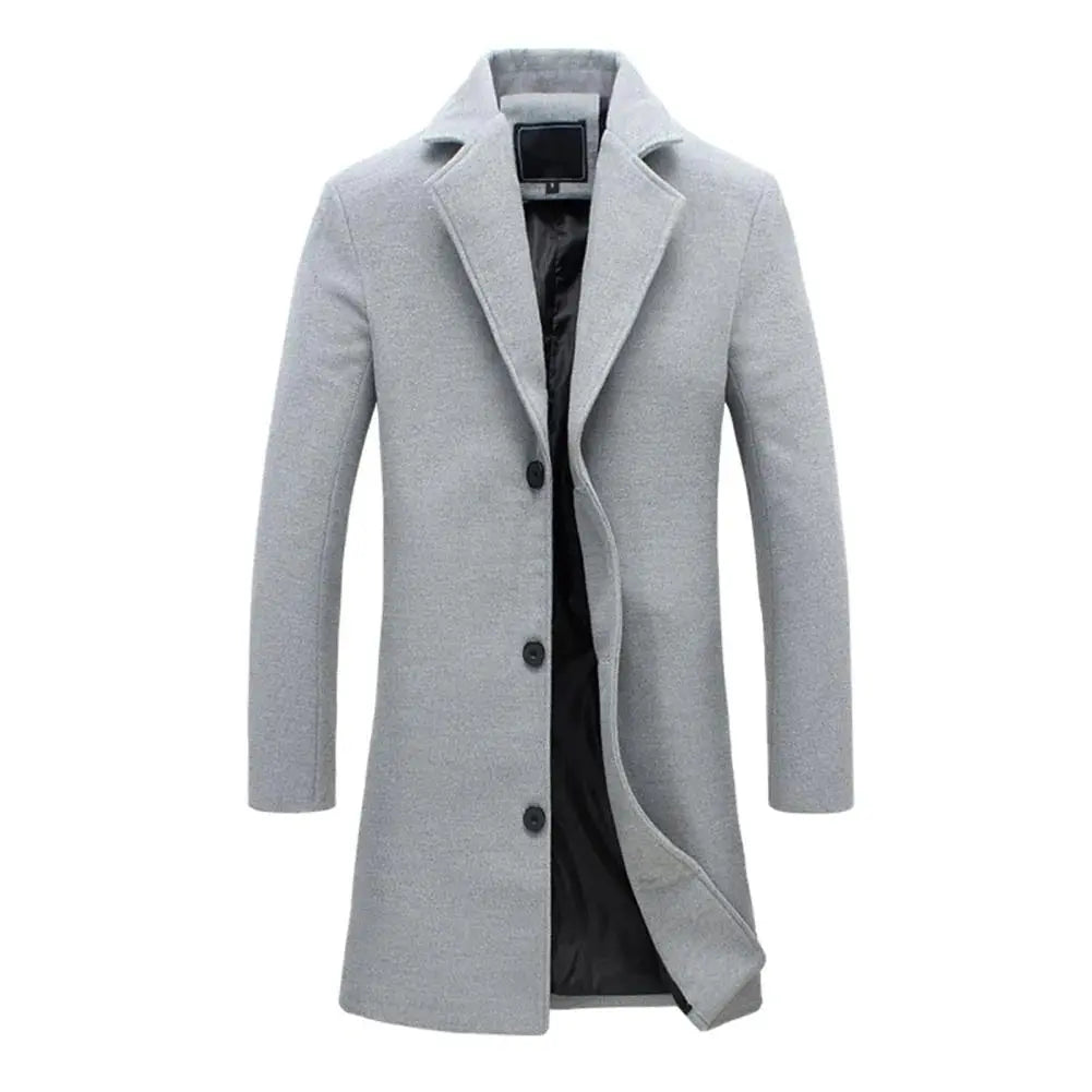 Denholt - Full Length Overcoat For Cold Weather — view 6 of 9