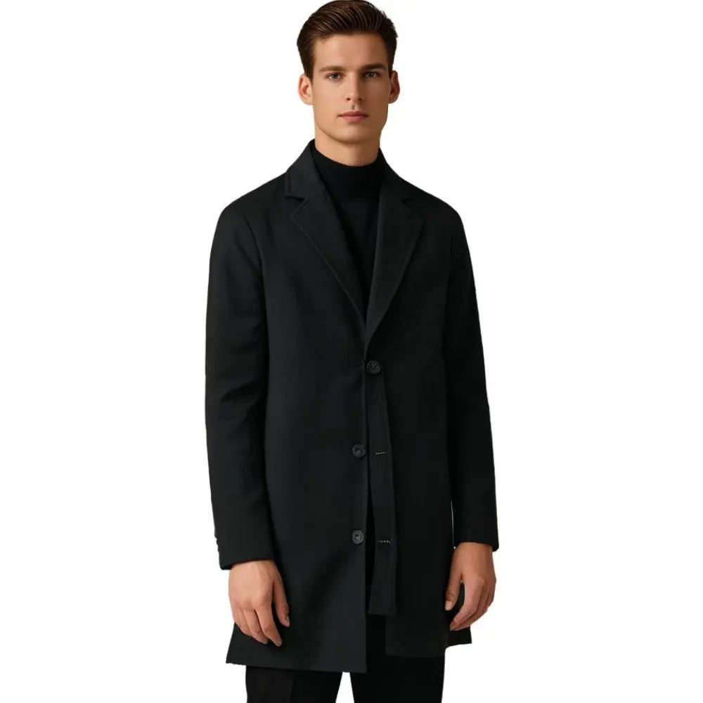 Denholt - Full Length Overcoat For Cold Weather — view 9 of 9