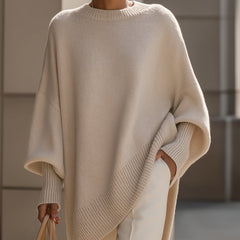 Drapella - Oversized Wool Blend Jumper Casual Layering