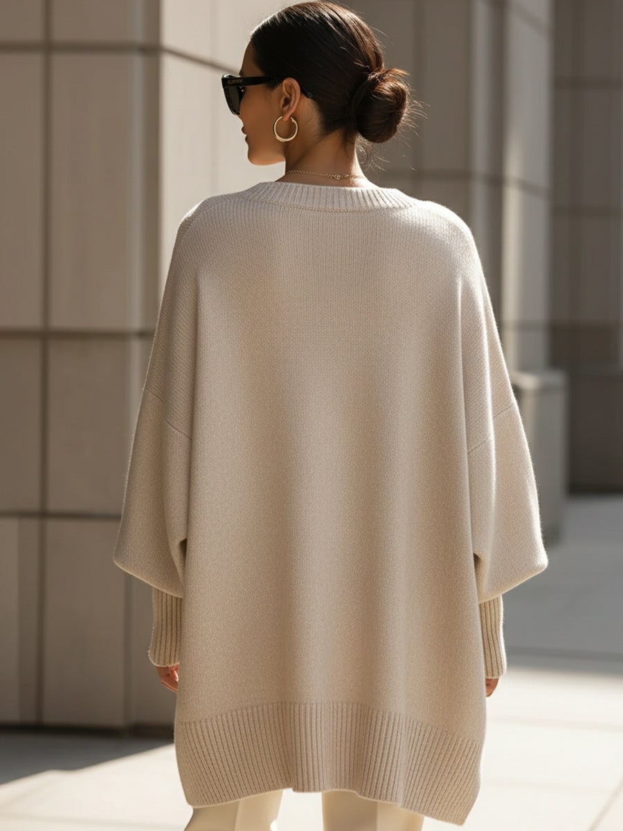 Drapella - Oversized Wool Blend Jumper Casual Layering — view 4 of 10