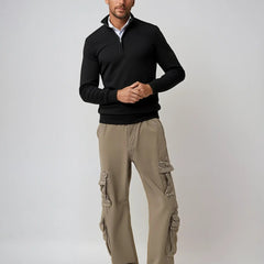 Halvent - Half Zip Sweater Smart Casual Wear — view 2 of 10