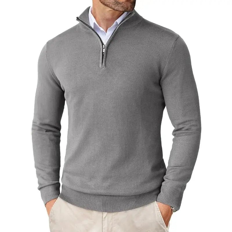 Halvent - Half Zip Sweater Smart Casual Wear — view 7 of 10