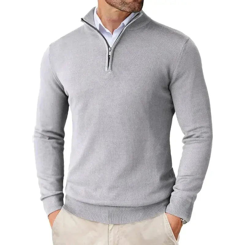 Halvent - Half Zip Sweater Smart Casual Wear — view 8 of 10