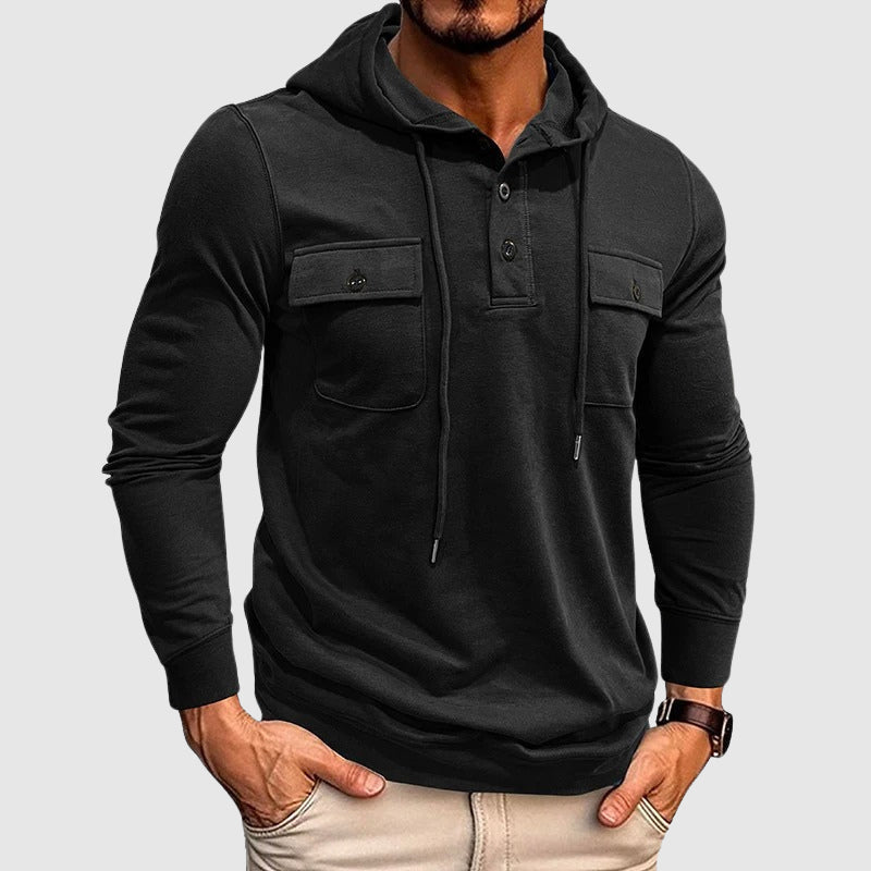 Halvion - Relaxed Fit Hoodie Everyday Casual Wear — view 2 of 5