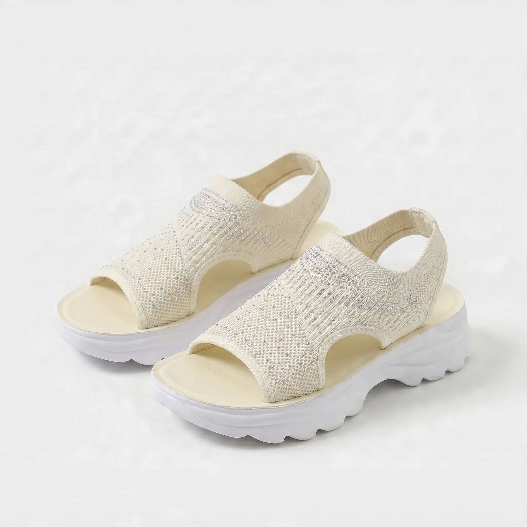 Norma Non-Slip Orthopaedic Sandals - Light Yellow