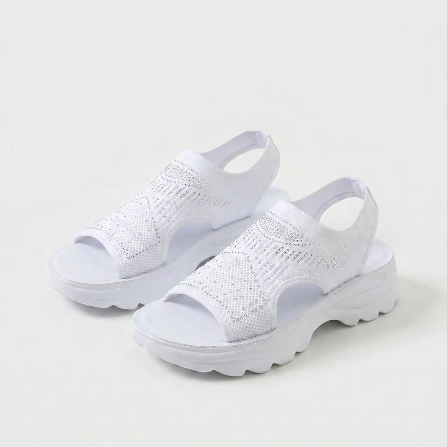 Norma Non-Slip Orthopaedic Sandals - White