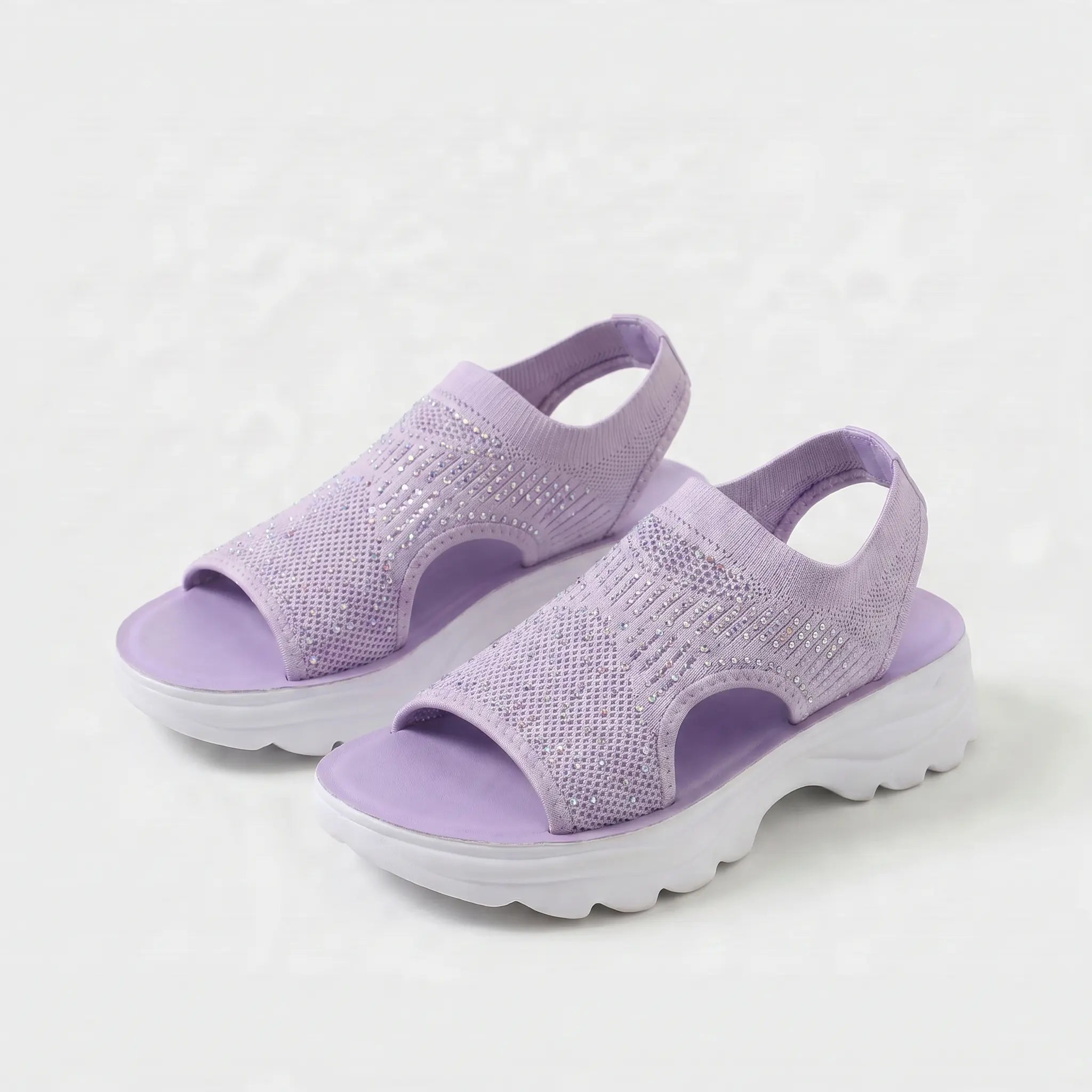 Norma Non-Slip Orthopaedic Sandals - Purple