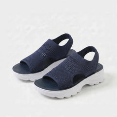 Norma Non-Slip Orthopaedic Sandals - Navy