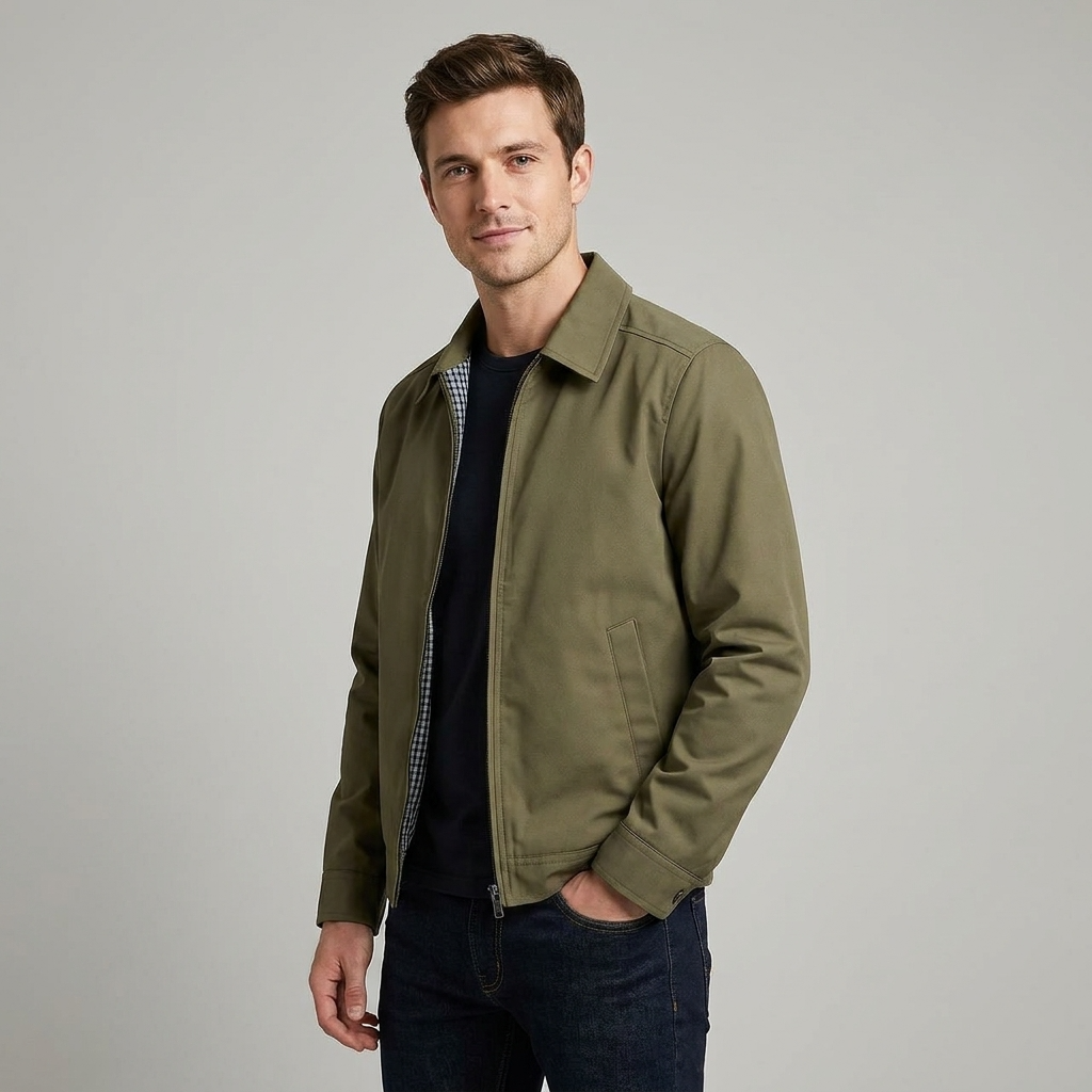 Norvane - Lined Zip Jacket For Men Everyday Wear — view 7 of 10
