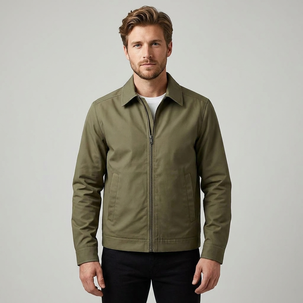 Norvane - Lined Zip Jacket For Men Everyday Wear — view 8 of 10
