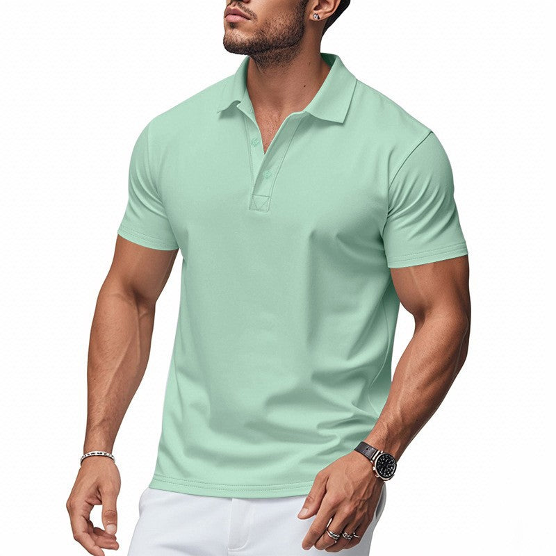 Casual Men's Polo Shirt - detail