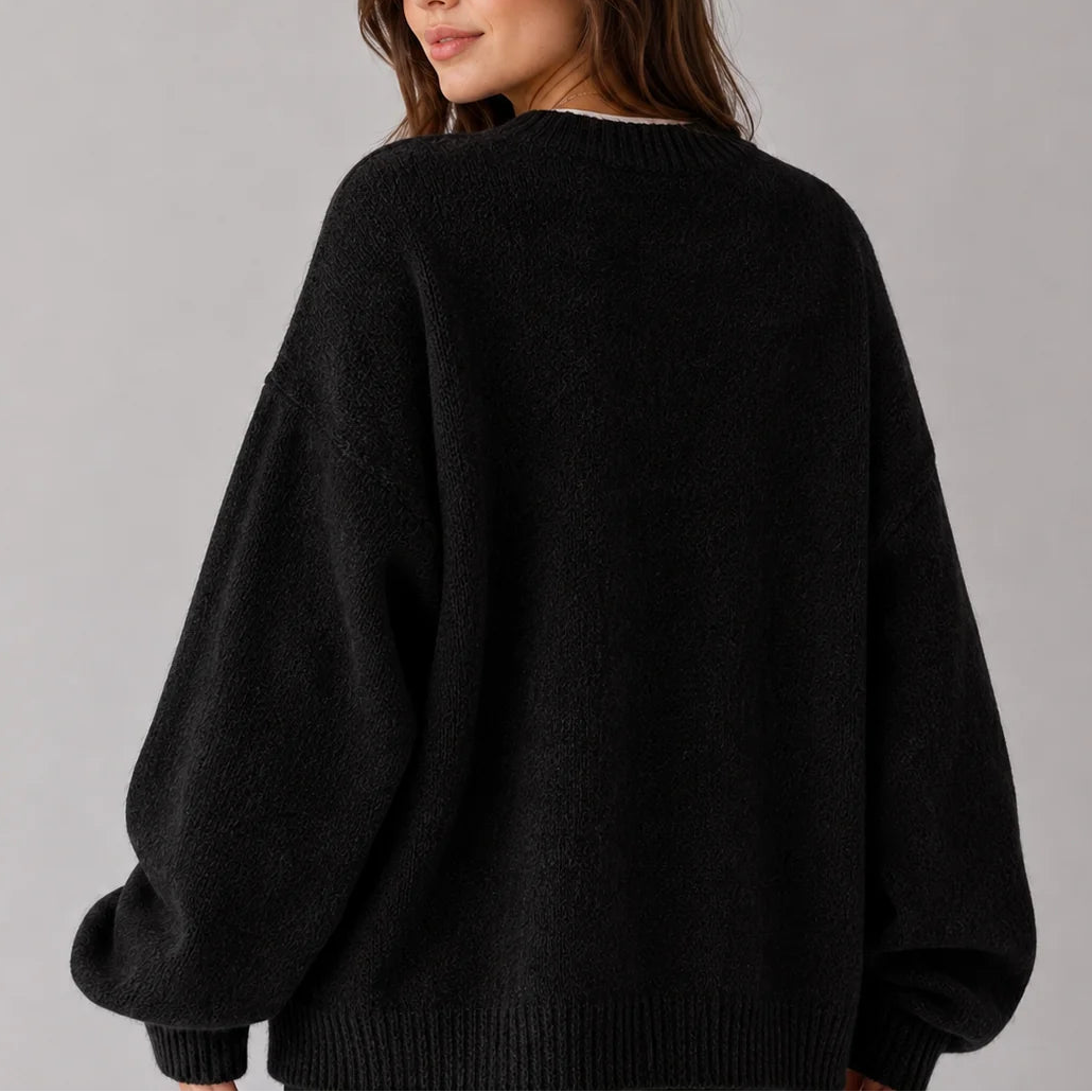 Thornbury - Oversized Crew Neck Jumper Everyday Layering — view 2 of 8