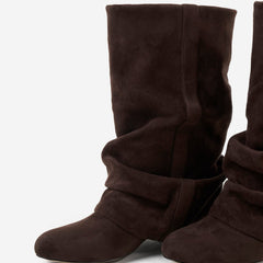 Verlana - Slouch Silhouette Knee Boots Everyday Wear — view 6 of 6